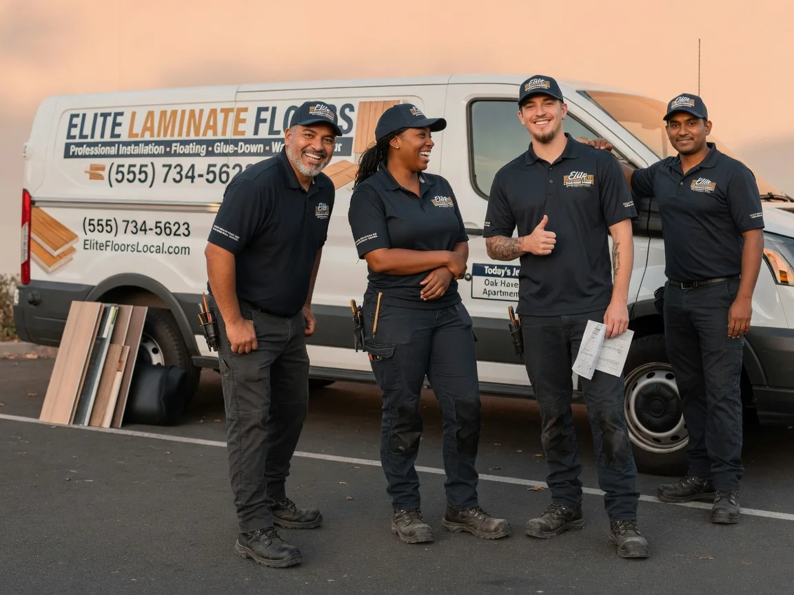 Laminate flooring installation company in Milan, KS